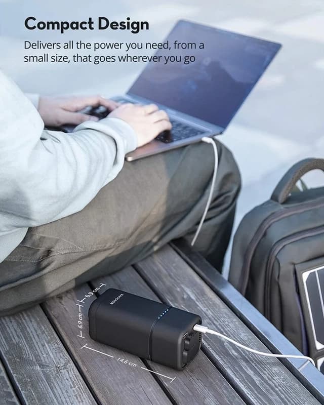 پاوربانک و پاور استیشن 80 وات راوپاور RAVPower 80W 20000mAh AC Portable Power Bank RP-PB054 — تصویر ۴