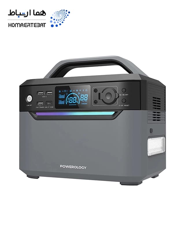 پاور استیشن 600 وات پاورولوژی Powerology 120000mAh Power Generator PPBCHA39 — تصویر ۳