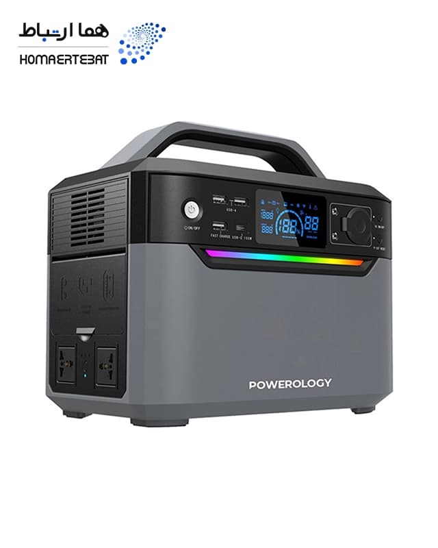 پاور استیشن 600 وات پاورولوژی Powerology 120000mAh Power Generator PPBCHA39