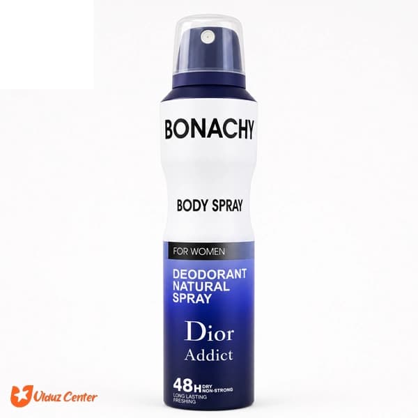 اسپری بدن زنانه Bonachy مدل Dior Addict حجم 250 میل