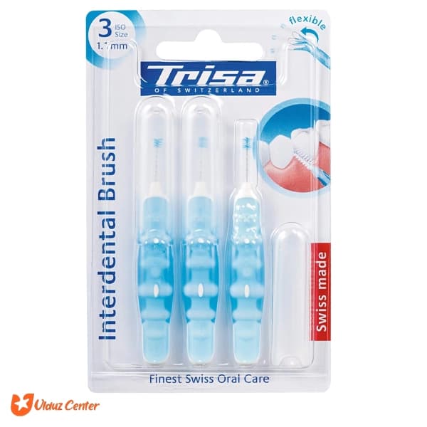 براش بین دندانی Trisa پروفیشنال 1.1 میلیمتری ابی ایزو سه