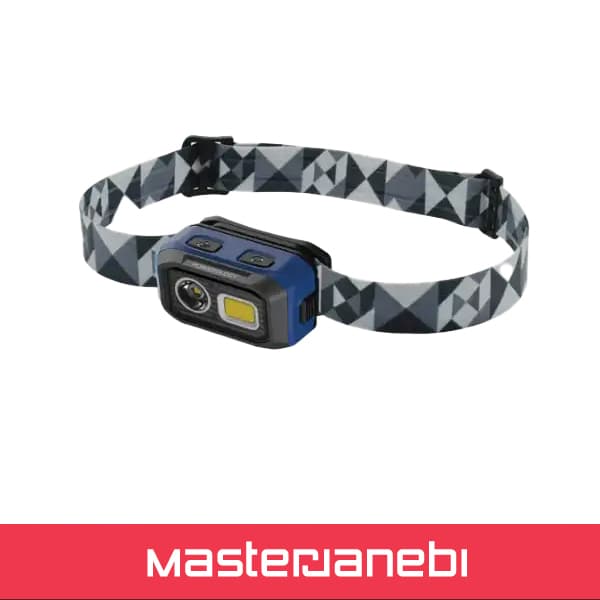 چراغ پیشانی شارژی پاورولوژی Powerology BrightVision Headlamp PWZF6578BK