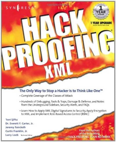 کتاب Hack Proofing XML with CDROM نسخه کامل