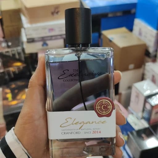 ادکلن ادوپرفیوم زنانه و مردانه الگانس برند کرانفورد Elegance Cranford حجم 125 میلی لیتر اوجینال