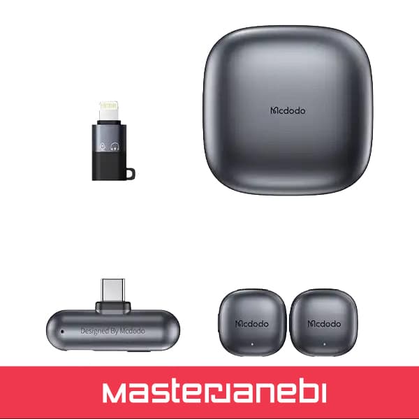 میکروفون بی سیم مک دودو Mcdodo ClearSync AI Noise-Cancelling Wireless Micropone MP-5451