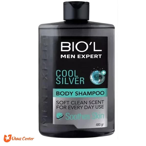 شامپو بدن بیول مدل Cool Silver حجم 480 میل