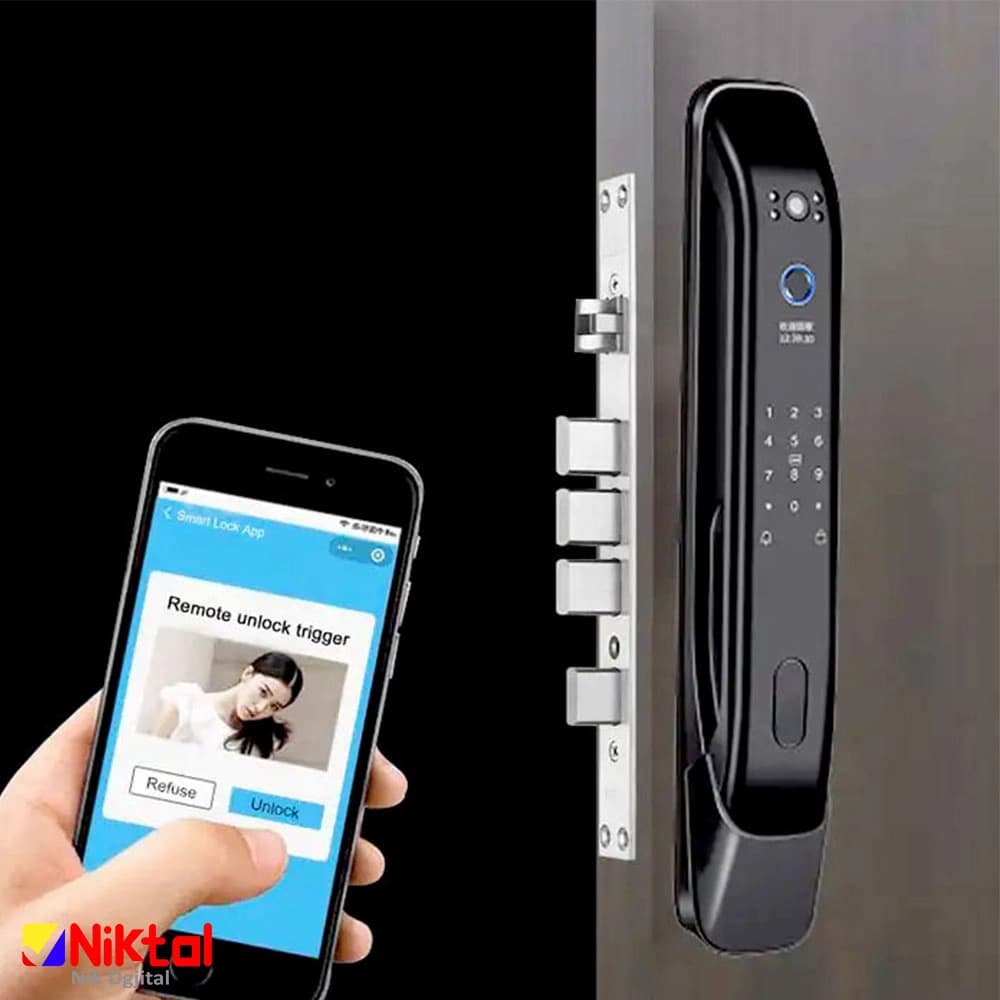 قفل هوشمند دیجیتال MOKO EC300 | سیستم امنیتی اثر انگشت — تصویر ۳