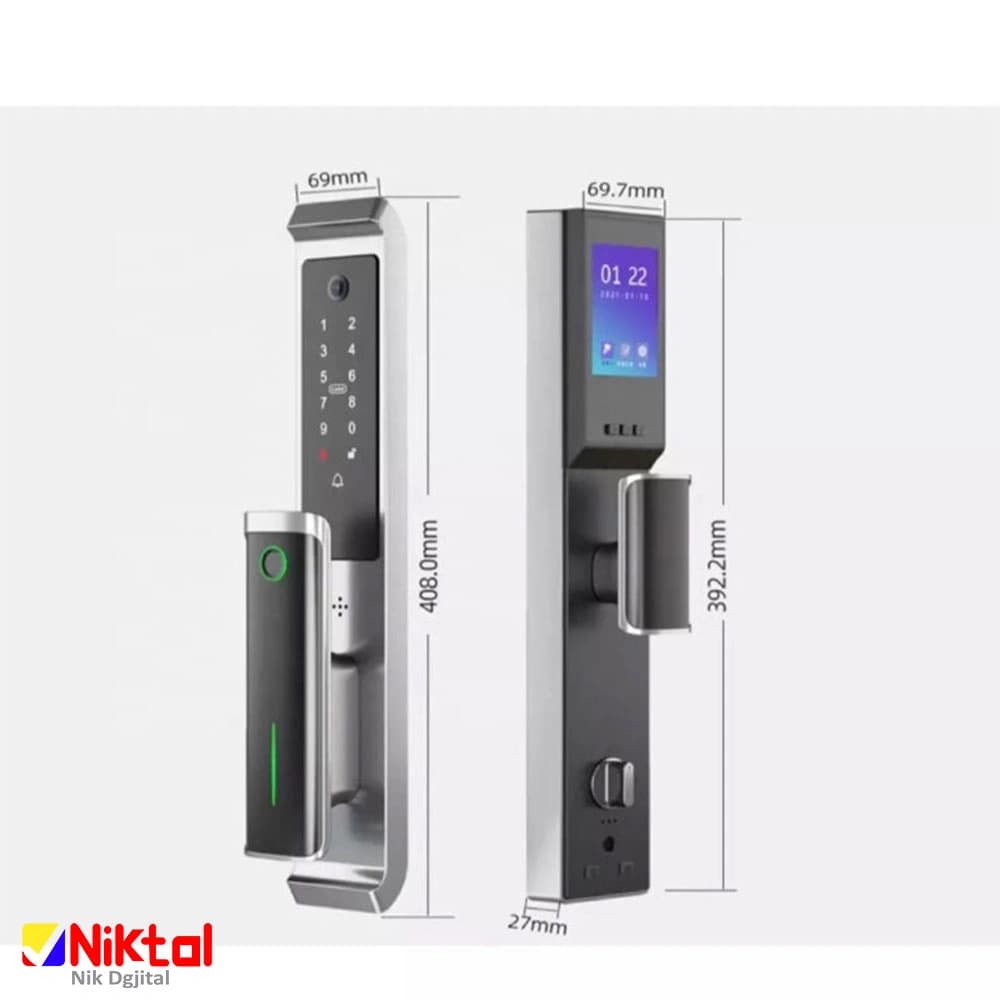 دستگیره و قفل هوشمند دیجیتال MOKO LC600 با کنترل از راه دور — تصویر ۳