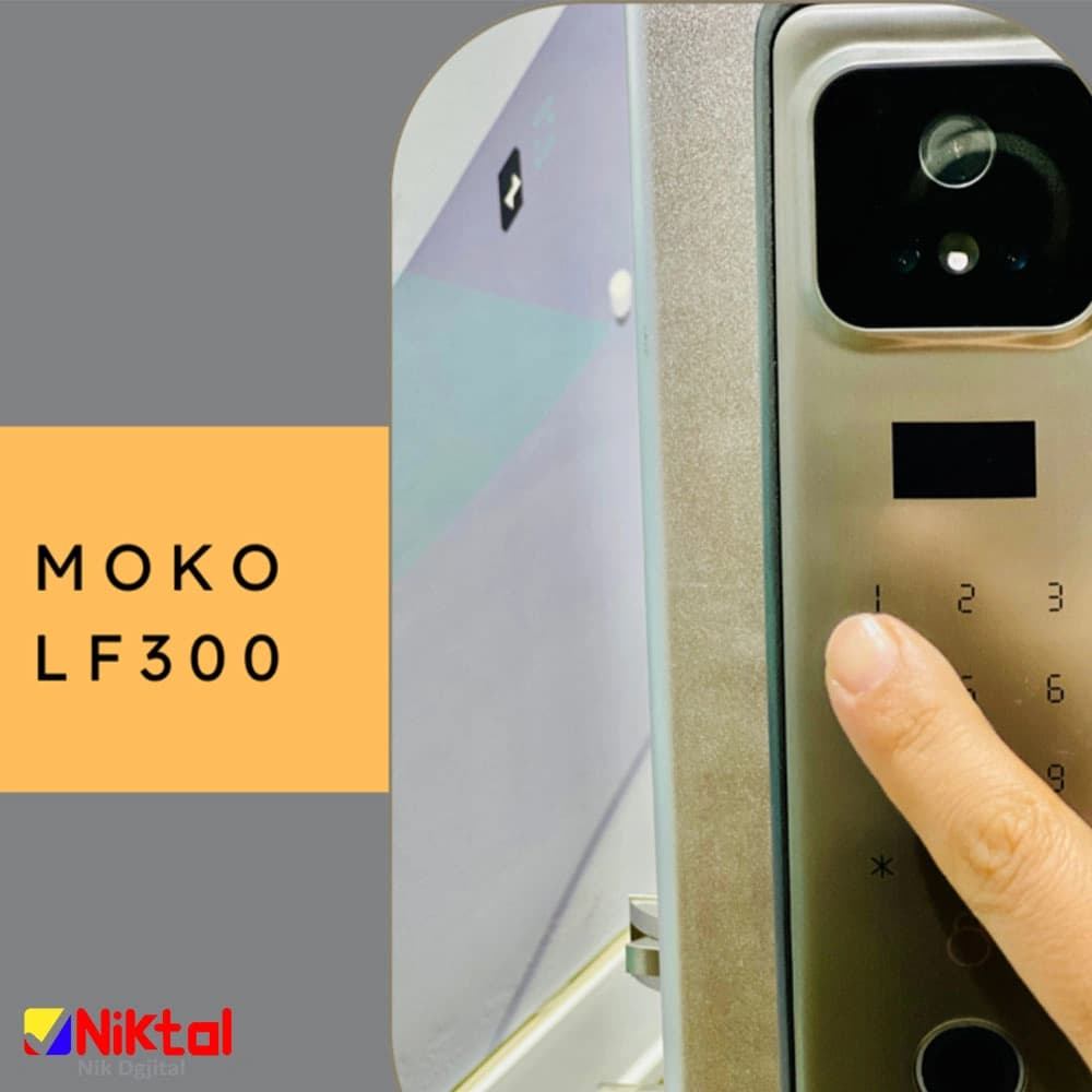 دستگیره و قفل هوشمند دیجیتال MOKO LF300 — تصویر ۴