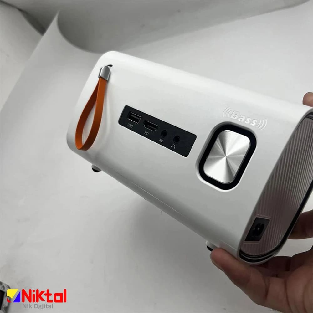 ویدئو پروژکتور مدل T100A اندروید، فوکوس خودکار، کیفیت صدای عالی، 720p — تصویر ۴