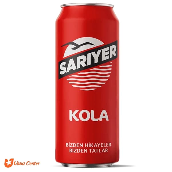 نوشابه فلزی Sariyer با طعم کولا 330 میل