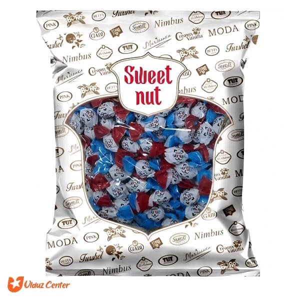 شکلات شیری کرمی Sweet Nut مدل چائو چائو 500 گرمی