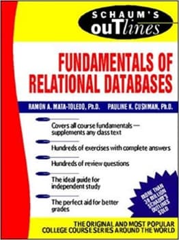 کتاب Schaum’s Outline of Fundamentals of Relational Databases