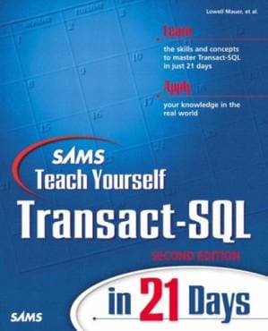 کتاب Sams Teach Yourself Transact-SQL in 21 Days 2nd Edition — تصویر ۲