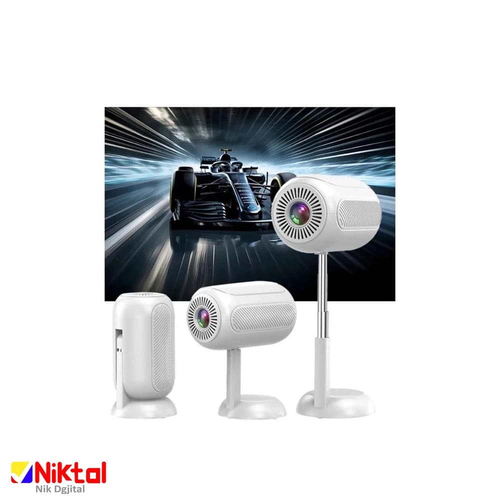 ویدئو پروژکتور TS_6 – اندروید 11، تصویر 100 اینچی، کیفیت 1080 4k full hd — تصویر ۸