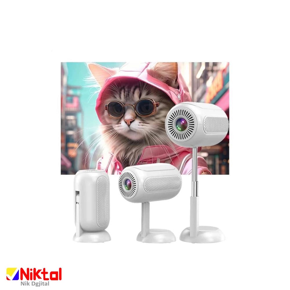ویدئو پروژکتور TS_6 – اندروید 11، تصویر 100 اینچی، کیفیت 1080 4k full hd — تصویر ۵