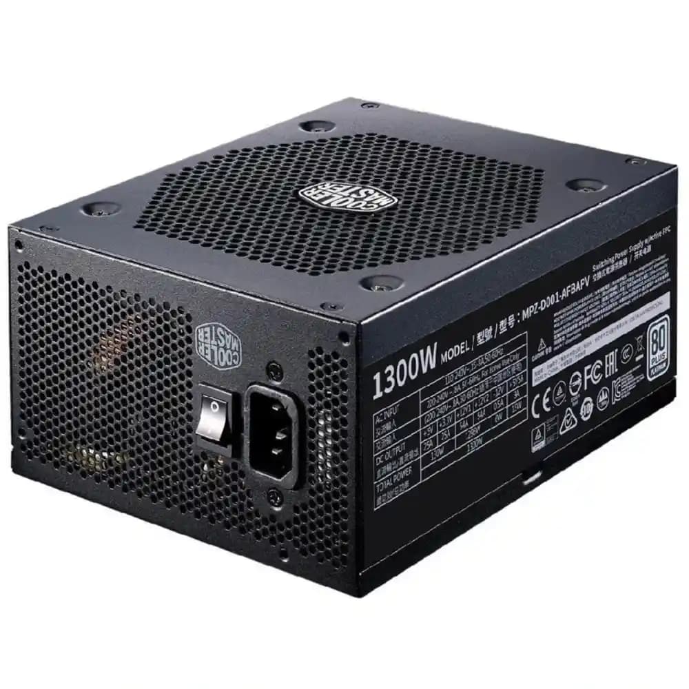 منبع تغذیه کامپیوتر کولر مستر V1300 Platinum V2 ATX 3.1 — تصویر ۲
