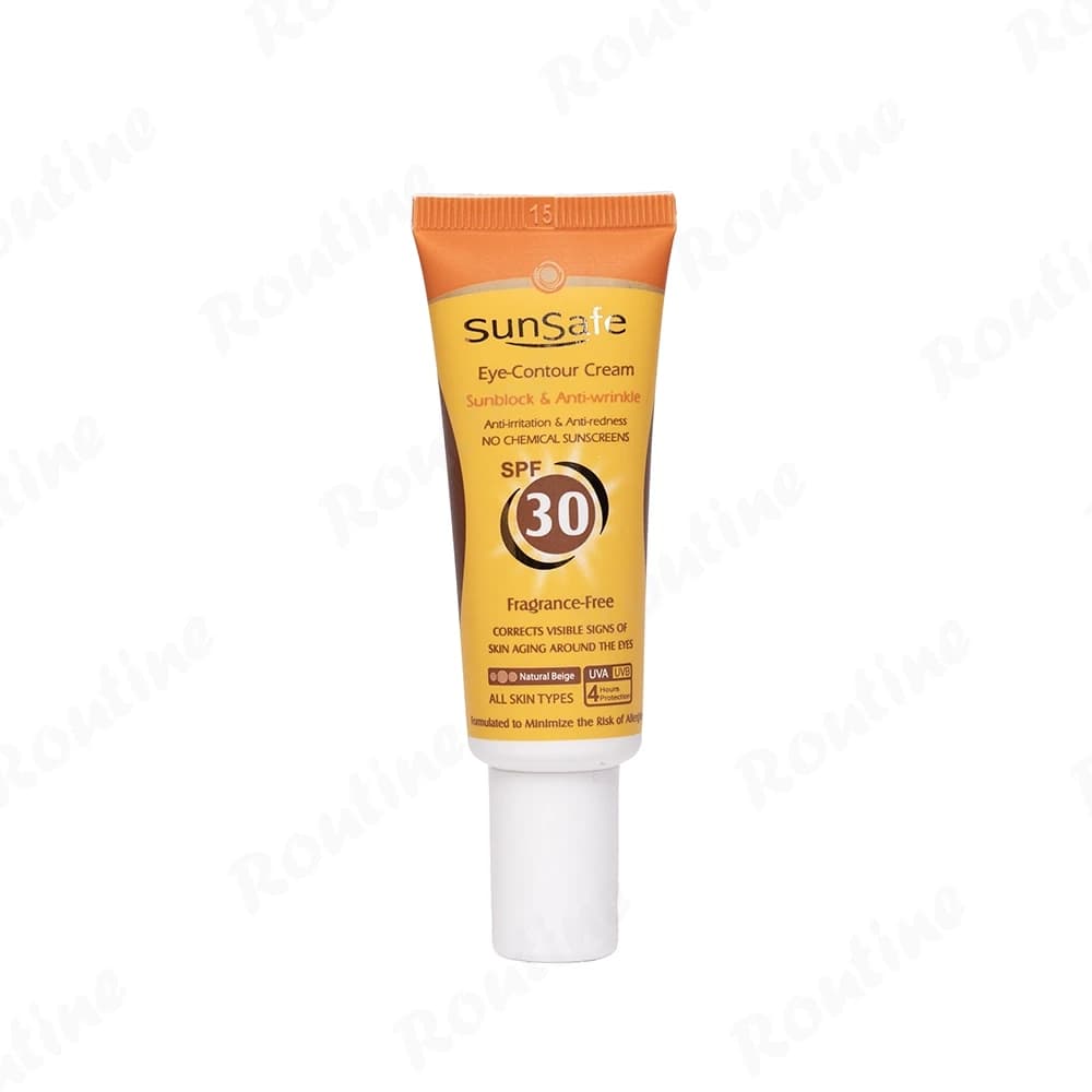 کرم ضد آفتاب رنگی سان سیف SPF30 مناسب دور چشم حجم 20 میلی لیتر