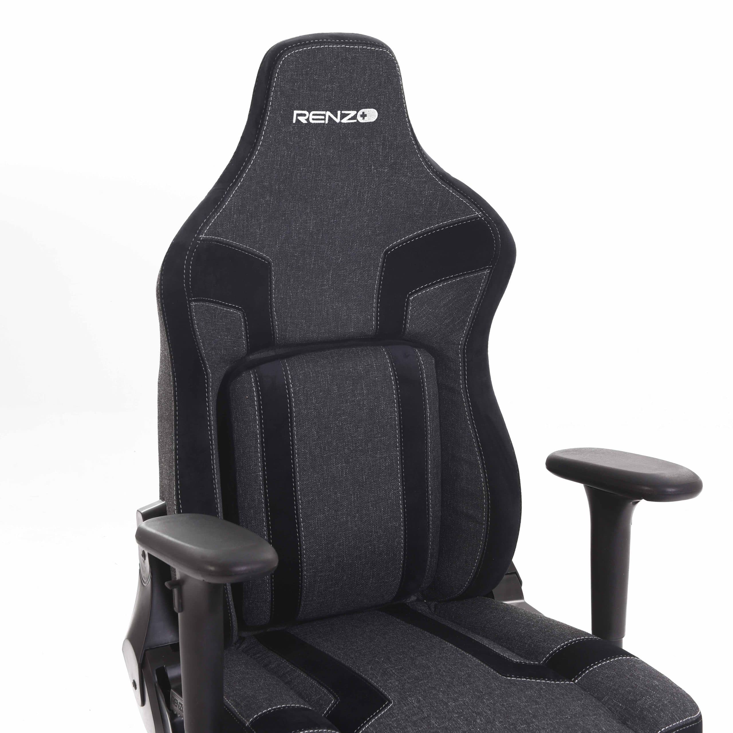 صندلی رنزو داینامیک RENZO Dynamic FABRIC Black — تصویر ۲