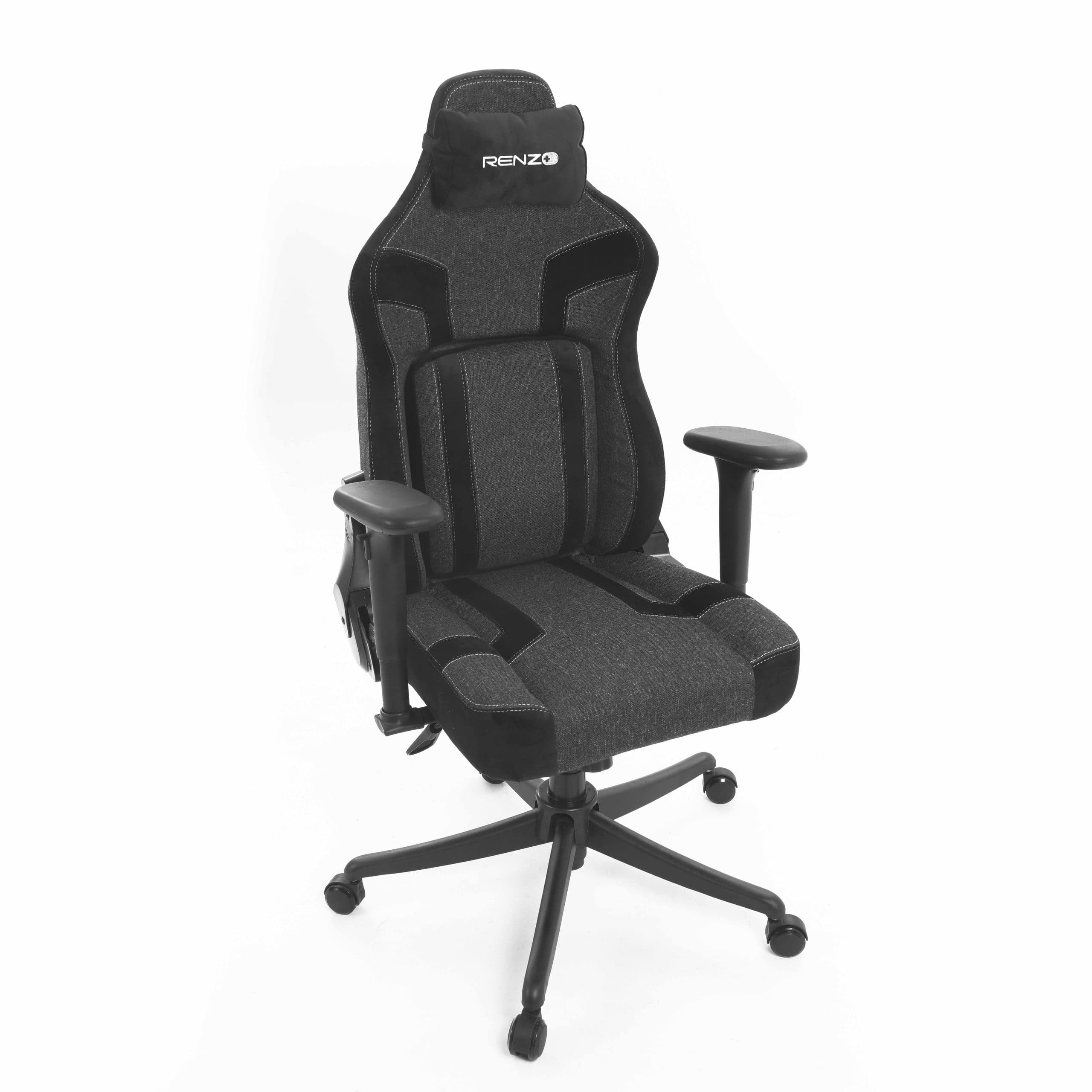 صندلی رنزو داینامیک RENZO Dynamic FABRIC Black — تصویر ۵