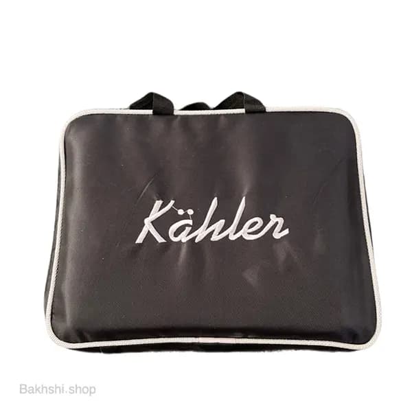 اسنک ساز سه سینی مشکی (همراه کیف) — تصویر ۴