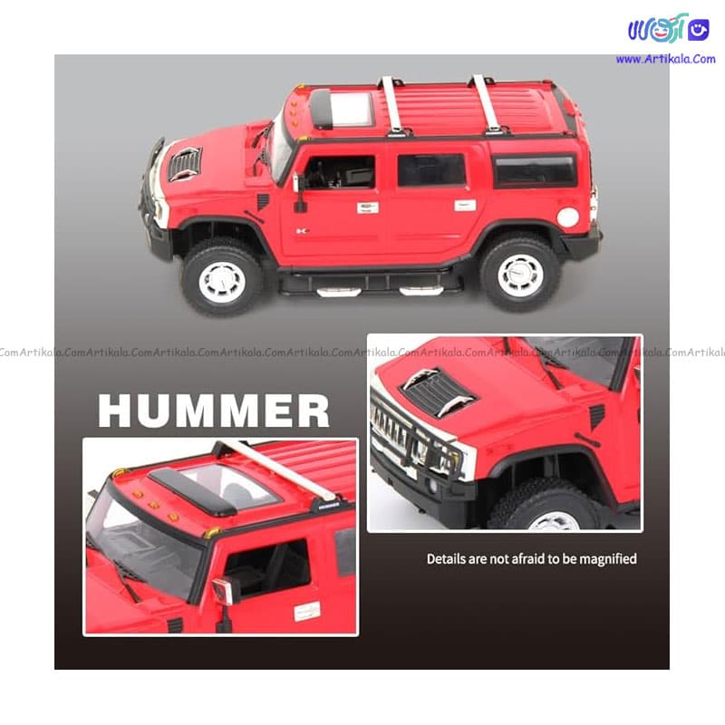 ماشین کنترلی hummer H2 مدل MZ 2056A — تصویر ۶