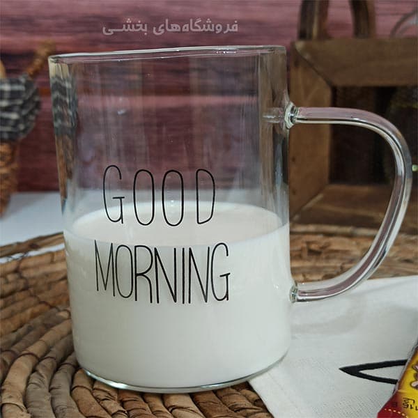 لیوان پیرکس مدل استوانه ای