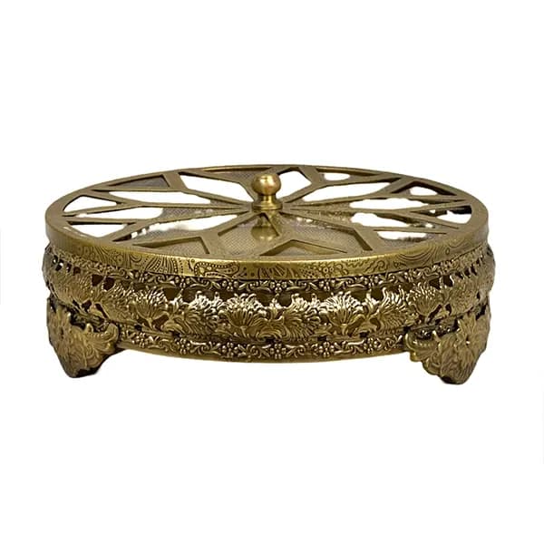 شکلات خوری گرد 3 پایه 5041 آنتیک