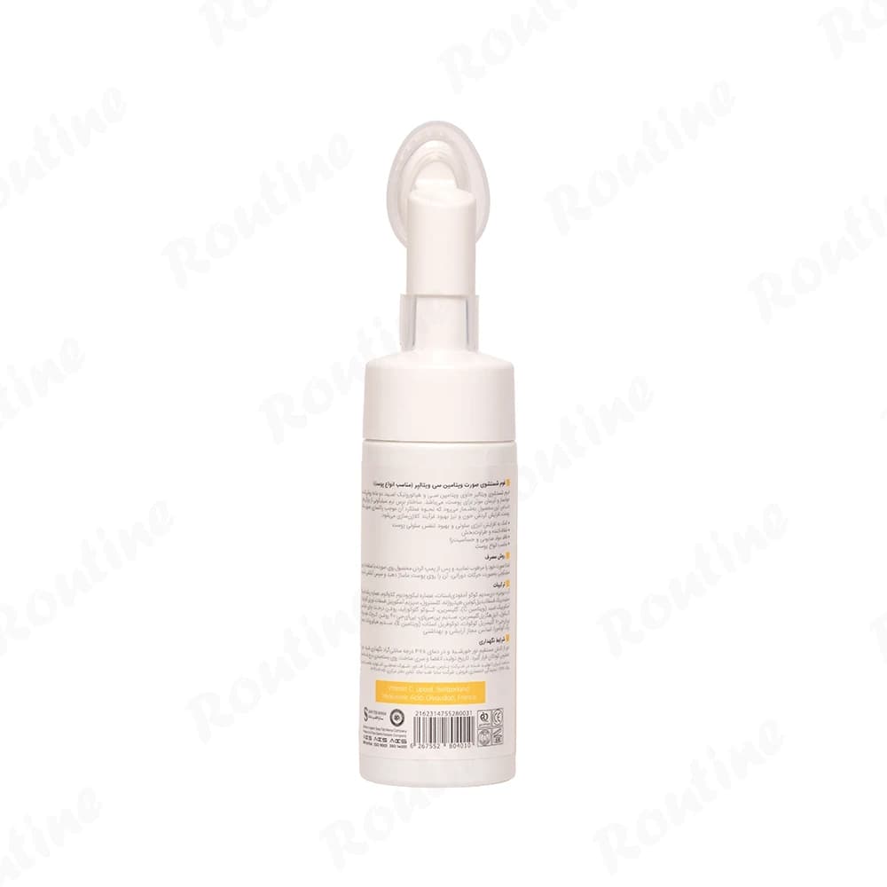 فوم شستشوی صورت ویتالیر مدل VITAMIN C مناسب انواع پوست — تصویر ۲