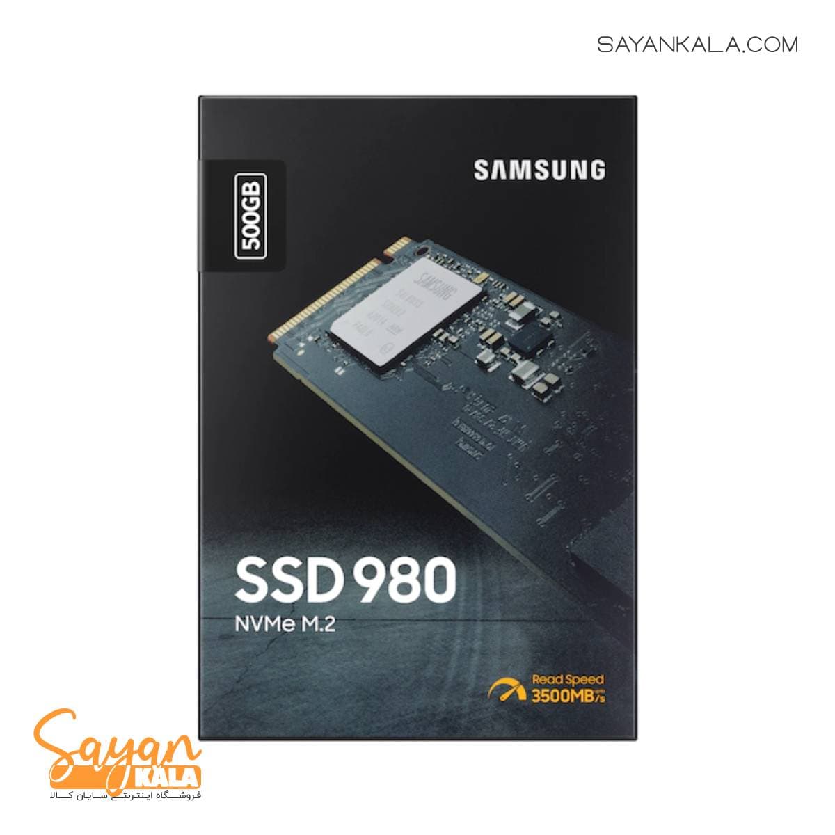 اس اس دی سامسونگ مدل SSD Samsung 980 Nvme 500GB