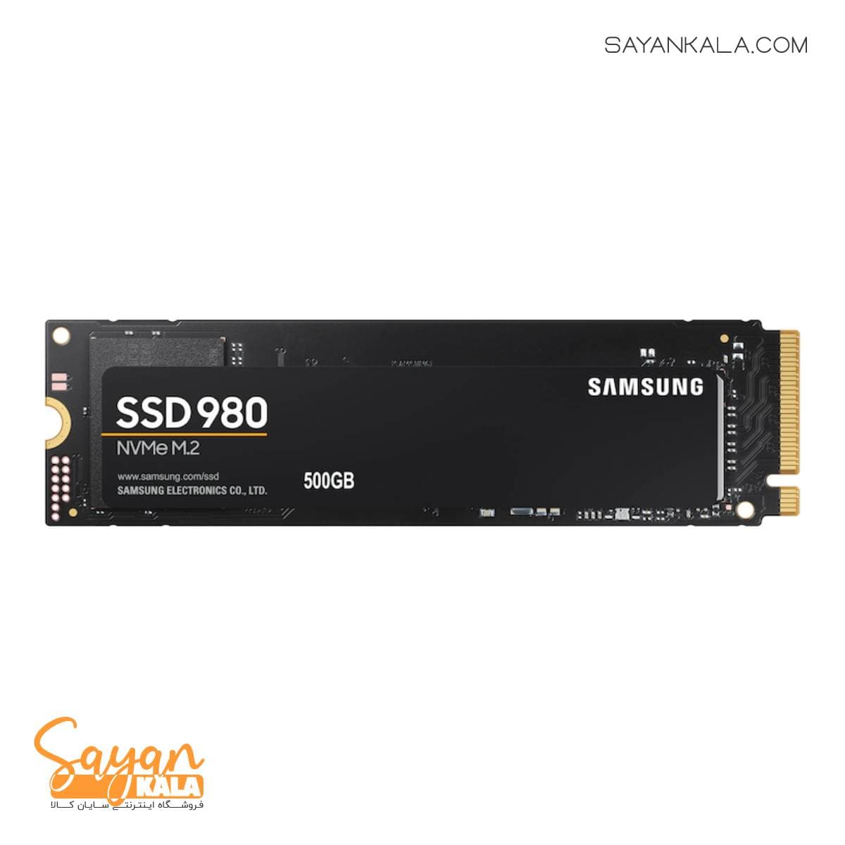 اس اس دی سامسونگ مدل SSD Samsung 980 Nvme 500GB — تصویر ۲