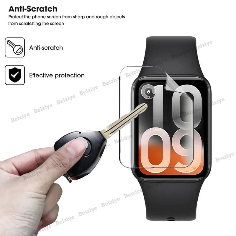 محافظ صفحه مچ بند شیائومی Mi Band 10 pro هیدروژل
