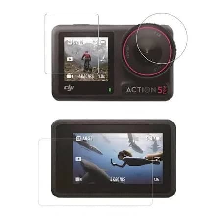 محافظ صفحه DJI Osmo action 5 pro مدل نانو هیدروژل