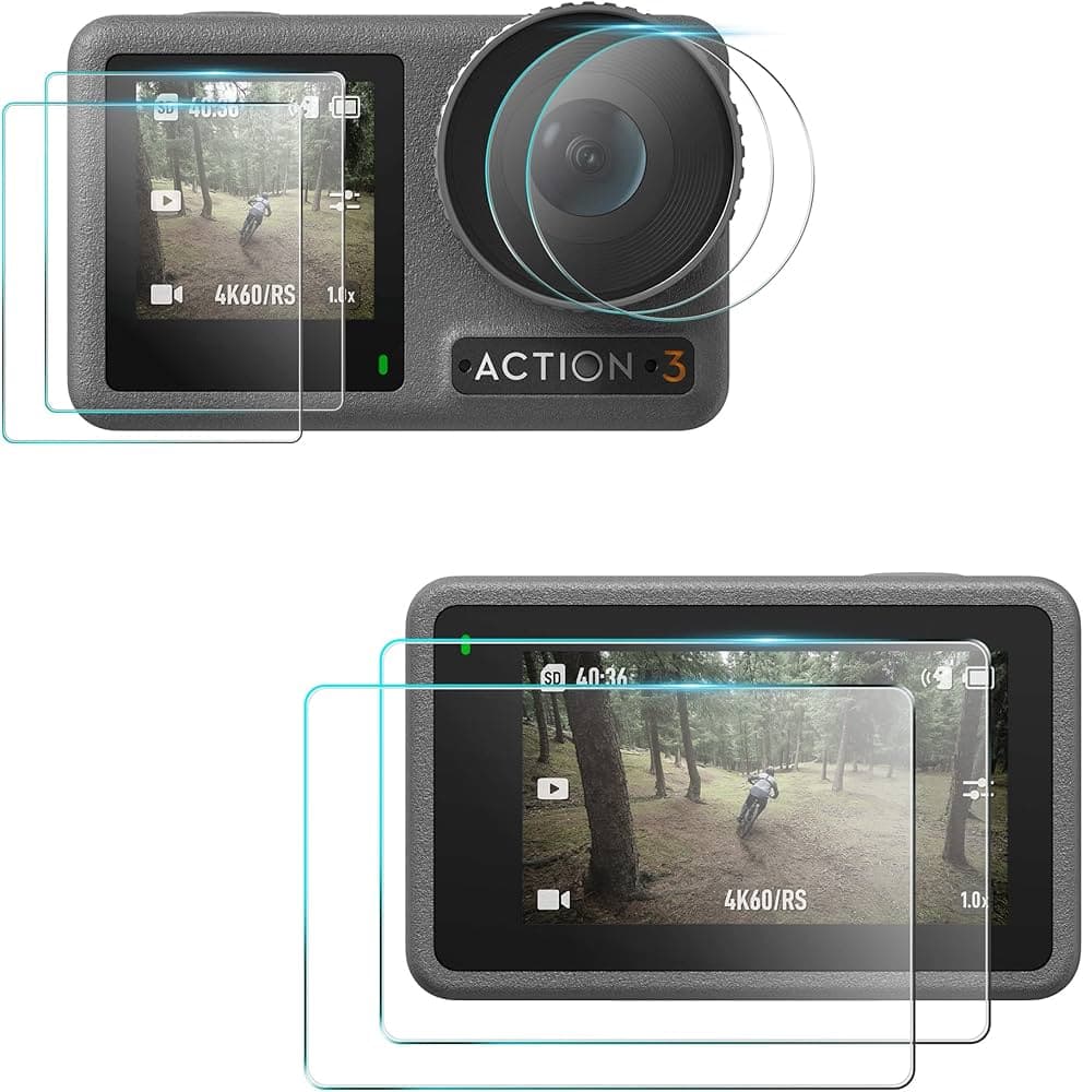 محافظ صفحه DJI Osmo action 3 مدل نانو هیدروژل