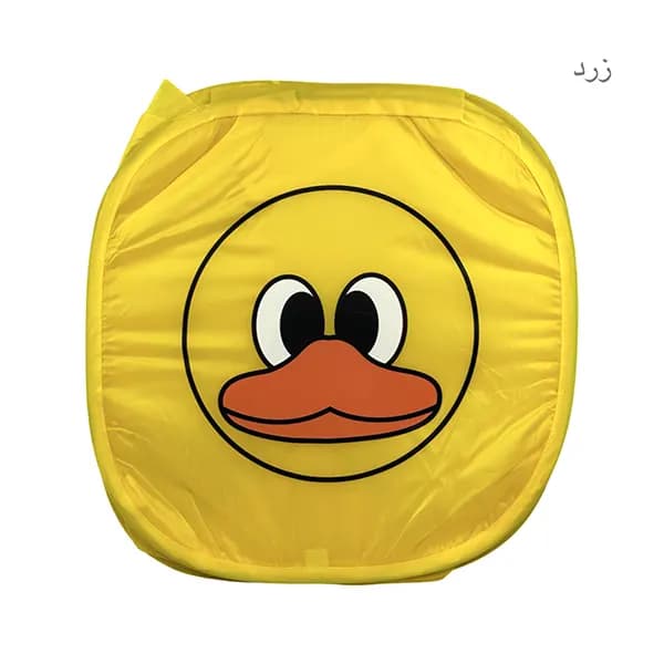سبد نظم دهنده اسباب بازی طرح عروسکی مدل مربع — تصویر ۴