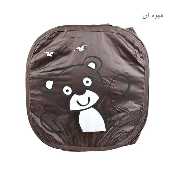 سبد نظم دهنده اسباب بازی طرح عروسکی مدل مربع — تصویر ۲