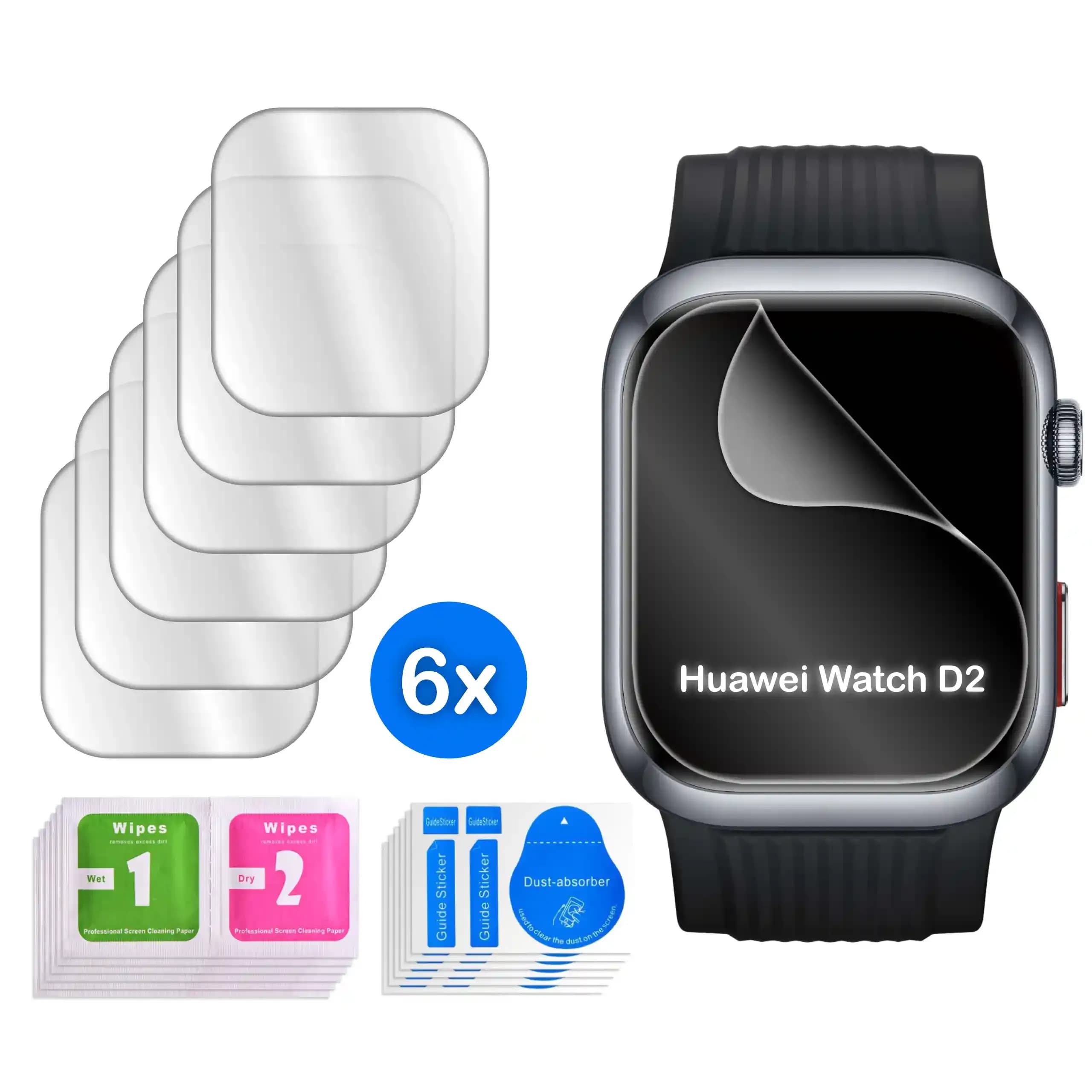 محافظ صفحه ساعت هوآوی Huawei Watch D2 هیدروژل — تصویر ۳