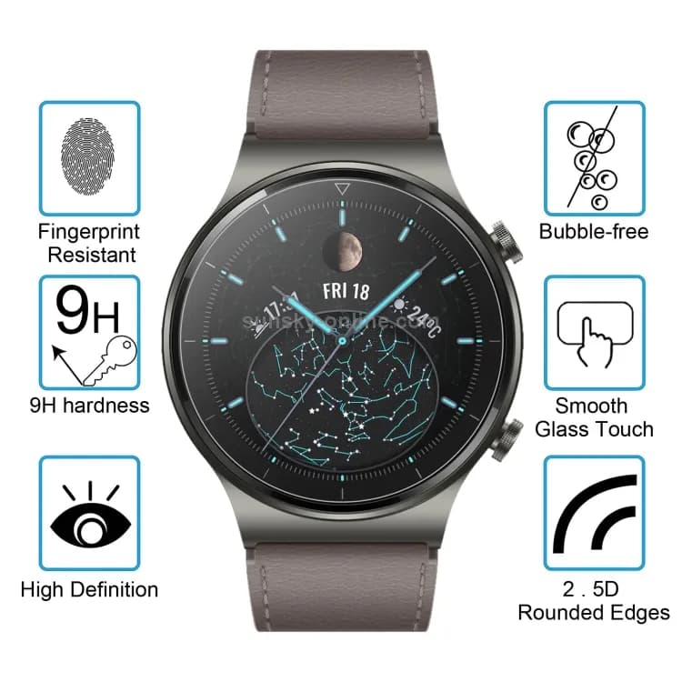محافظ صفحه ساعت هواوی HUAWEI Watch GT2 Pro هیدروژل — تصویر ۲