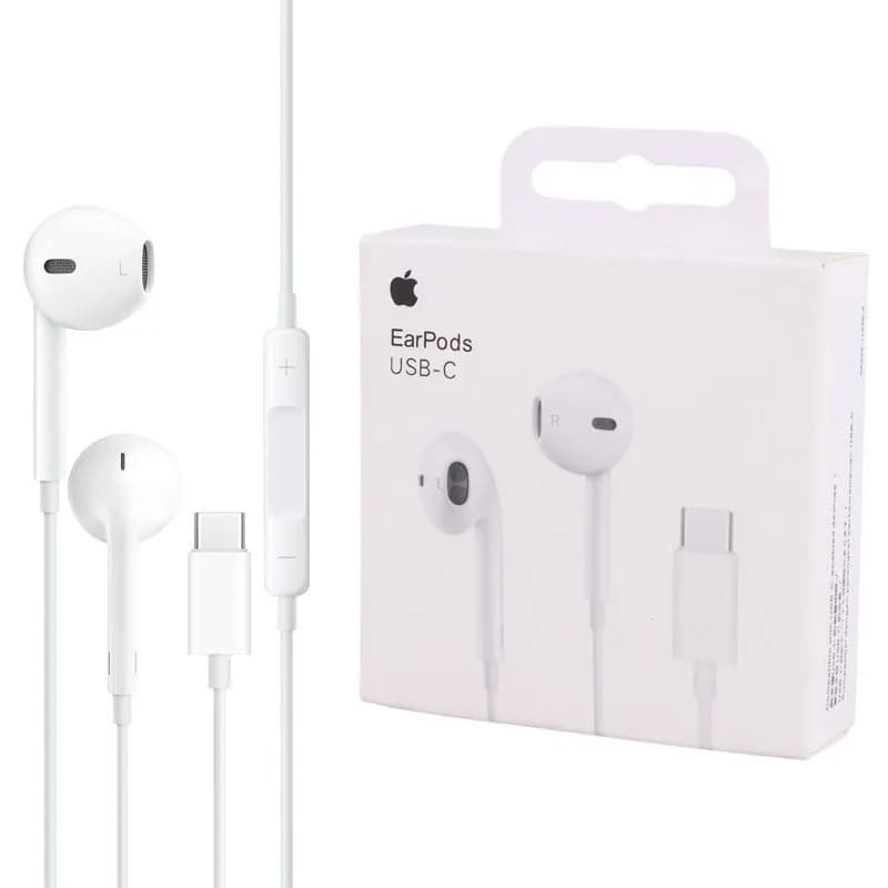 هندزفری ایرپاد EarPods usb-c آیفون سری ۱۵ اصل — تصویر ۳