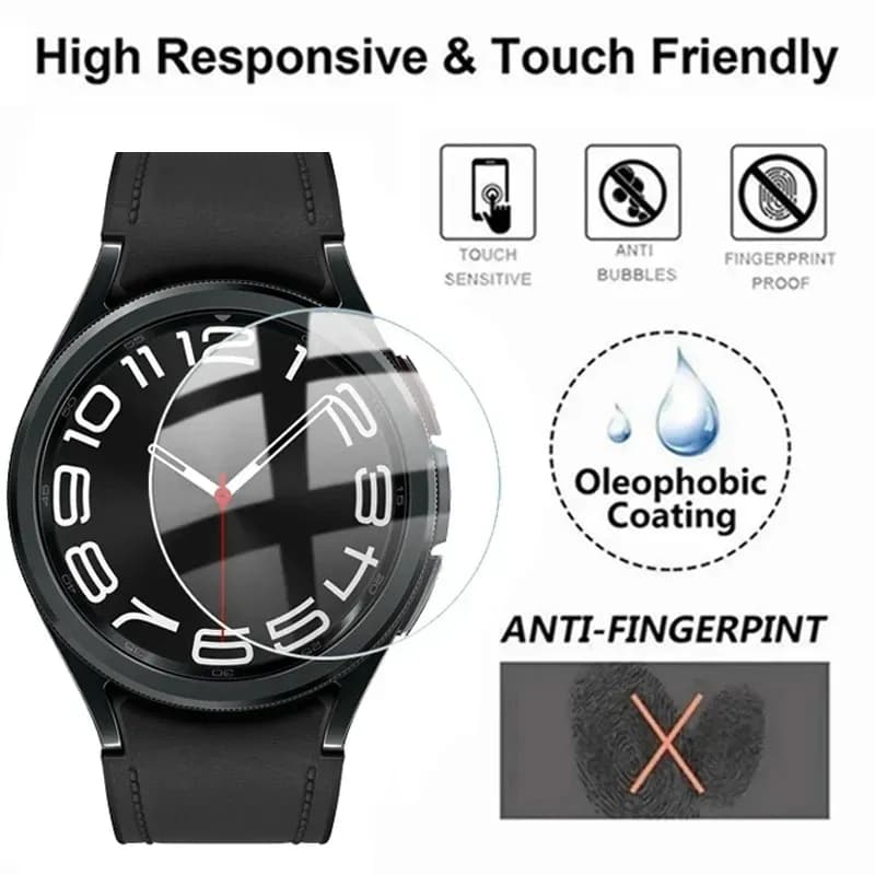 محافظ صفحه ساعت سامسونگ Galaxy Watch 7 44mm هیدروژل — تصویر ۴