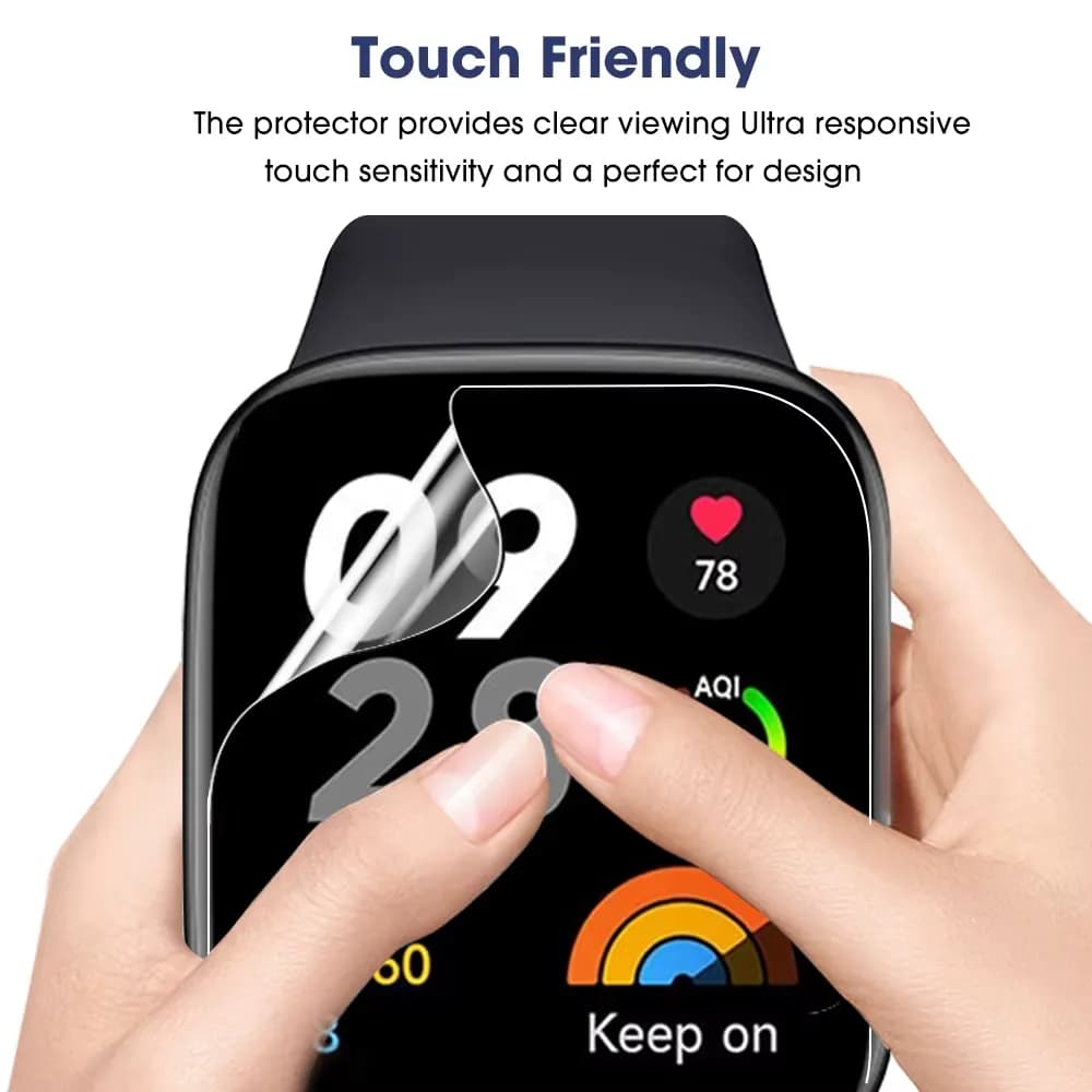 محافظ صفحه ساعت هوشمند Xiaomi Redmi Watch 3 هیدروژل — تصویر ۲