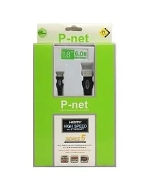 کابل HDMI به Mini HDMI پی نت به طول 1.8 متر — تصویر ۲