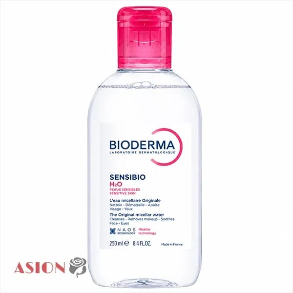 میسلار واتر بایودرما مدل سن سی بیو Bioderma مخصوص پوست نرمال، خشک و حساس — تصویر ۲