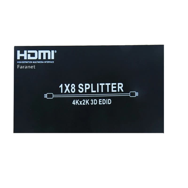 اسپلیتر 8 پورت HDMI فرانت مدل FN-V108 کد 9467 — تصویر ۲