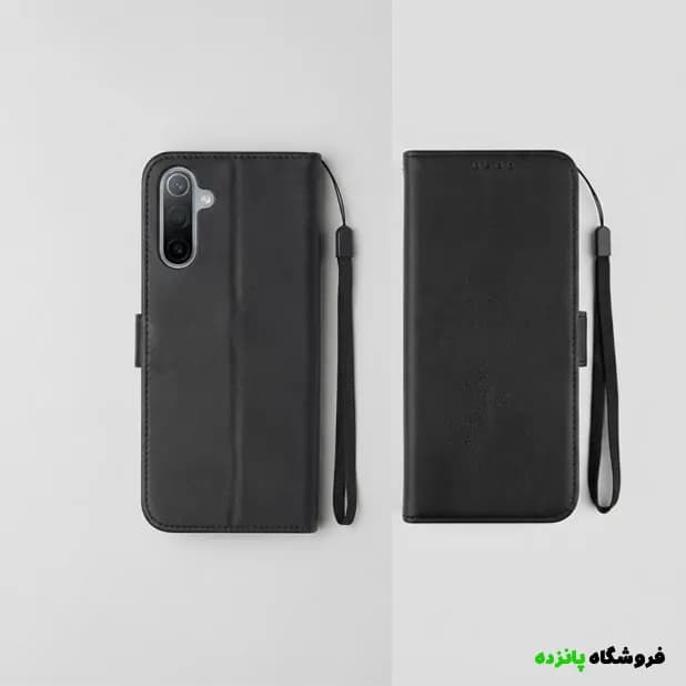 کیف چرمی موبایل سامسونگ A25 مگنتی – مشکی