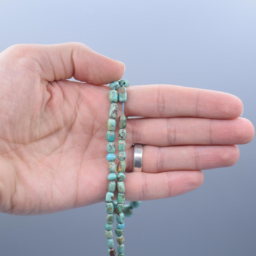 تسبیح فیروزه نیشابور 64 دانه «کد 5243» — تصویر ۳