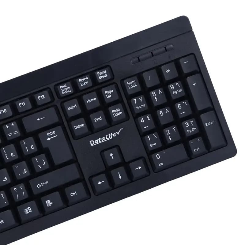 کیبورد و ماوس بی سیم دیتالایف مدل KM-W23 کد 9265 — تصویر ۲