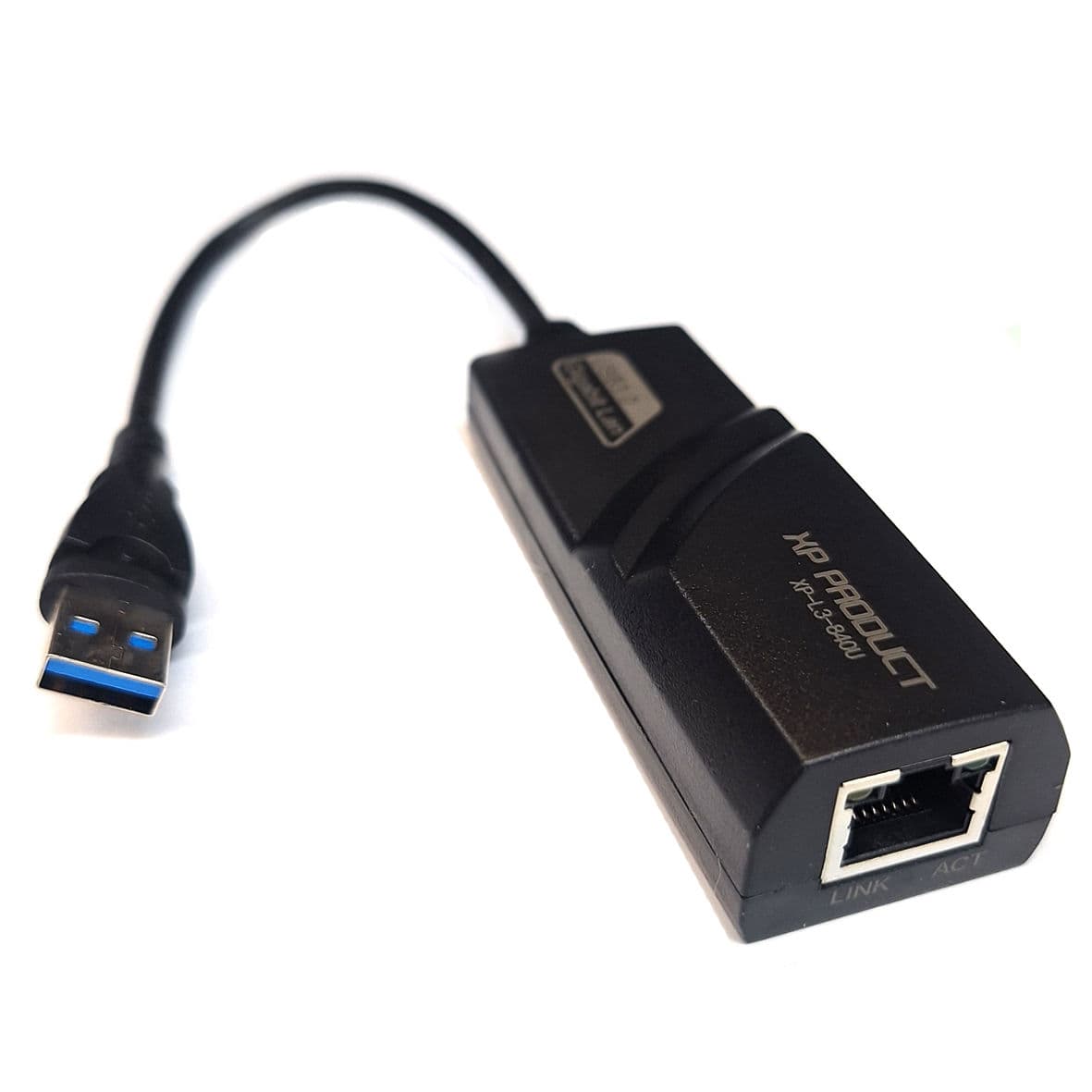 تبدیل USB 3.0 به LAN اکس پی پروداکت مدل xp-l3-840 10/100/1000 bps کد 9612