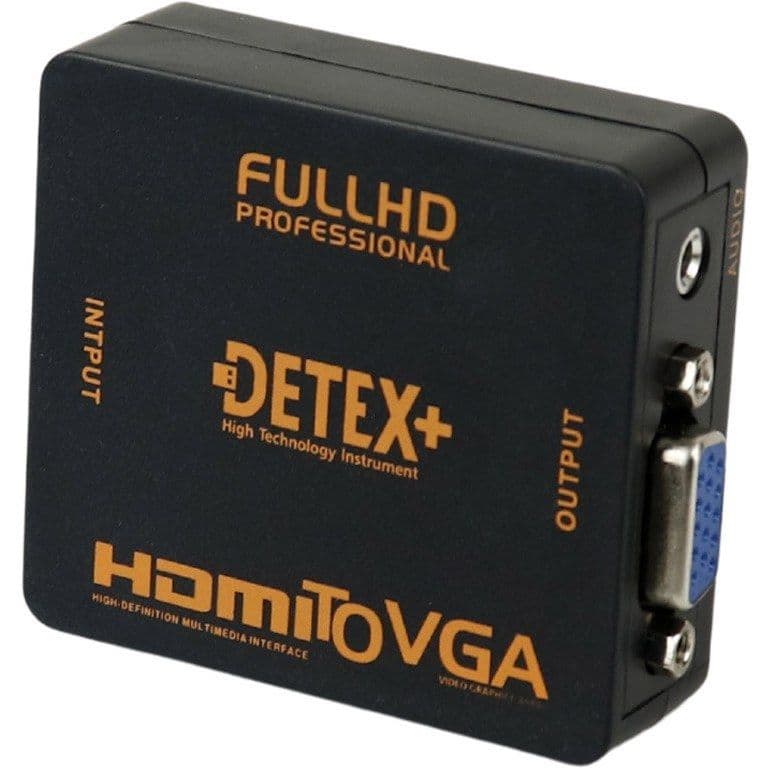مبدل HDMI to VGA +DETEX دیتکس پلاس کد 4624