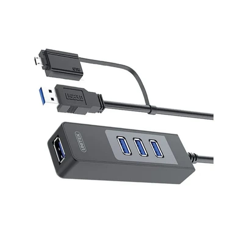 هاب 4 پورت USB 3.0 یونیتک مدل Y-3046A کد 9646